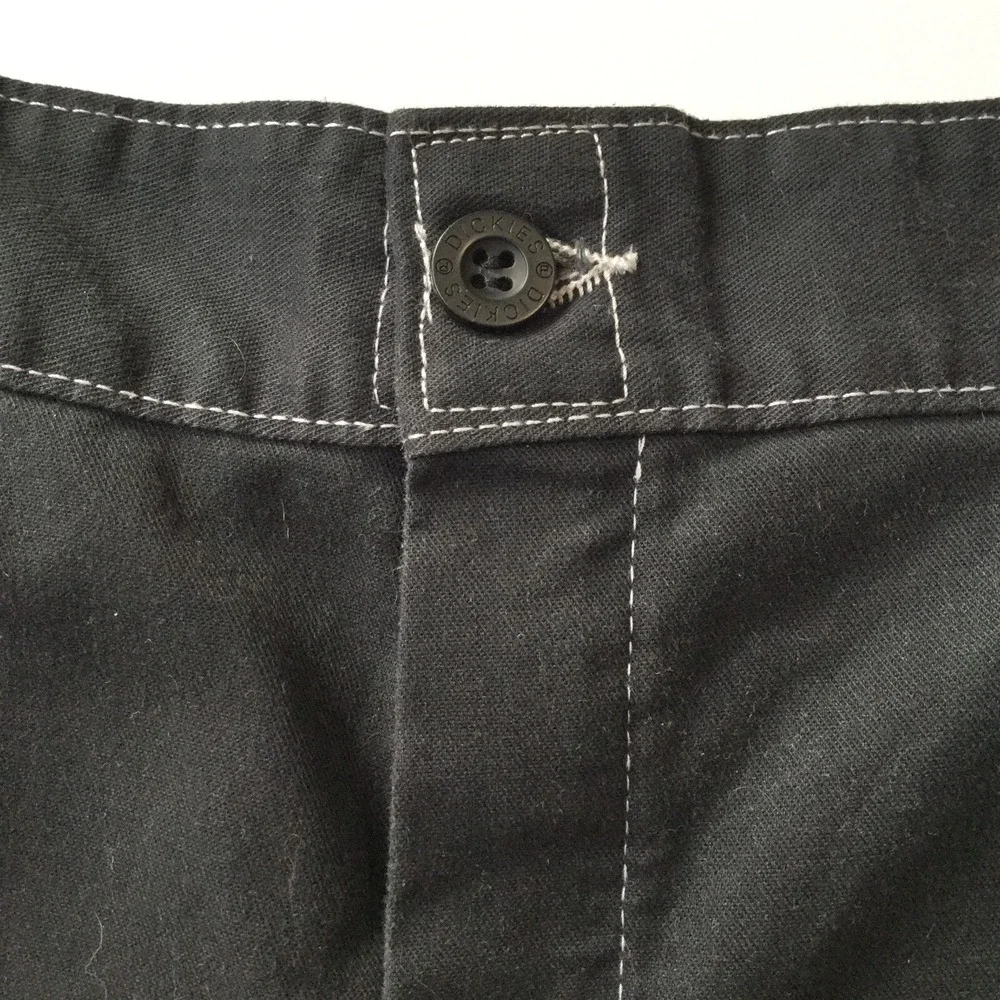 Dickies Cargo Pants Boys 36 Black Flex Regular Baggy Loose Fit Skater Grunge Emo - Picture 9 of 14